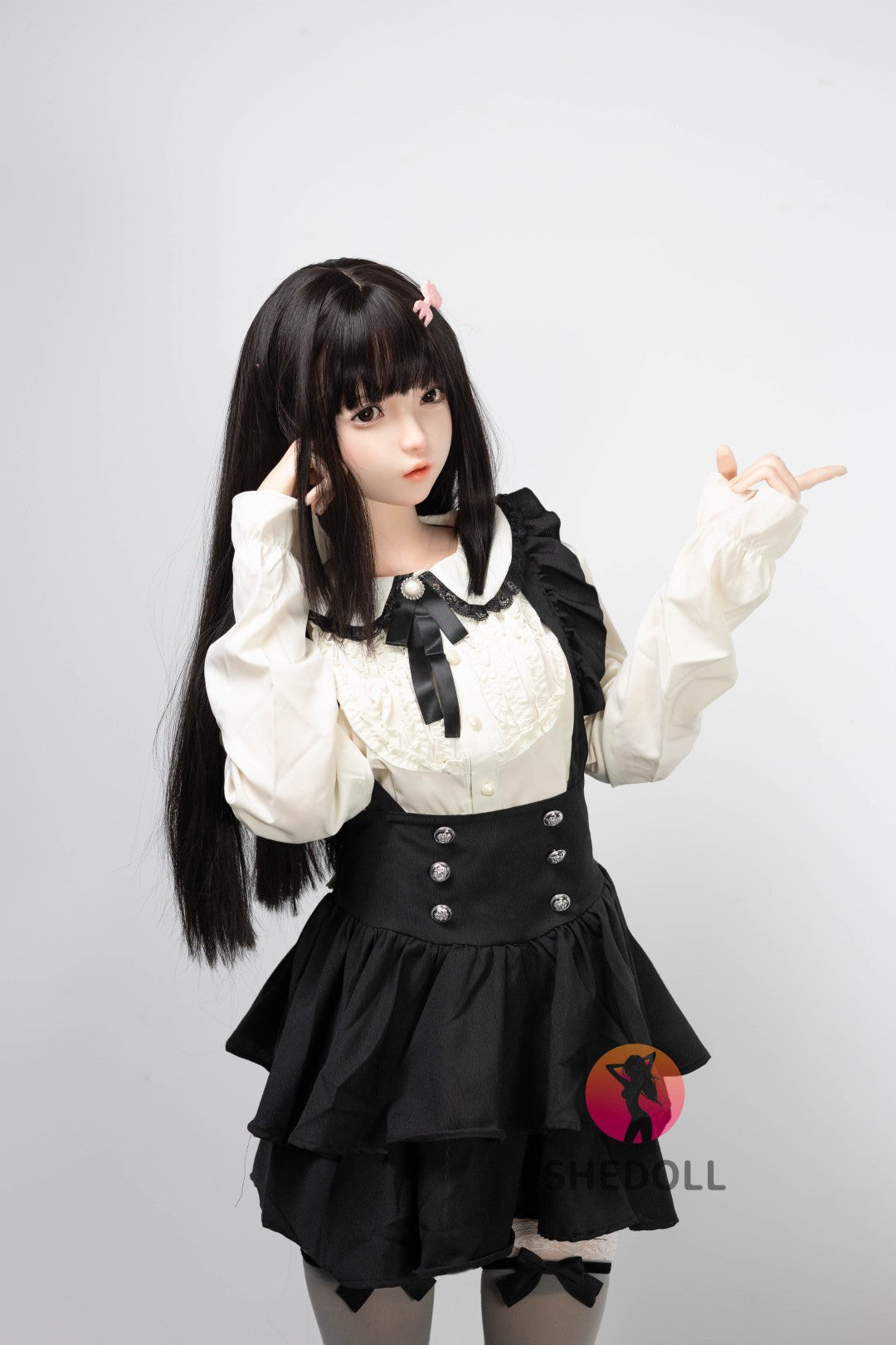 Süßigkeiten sexpuppe (SHEDOLL 152cm A-cup #SH195 2.0 Silikon)