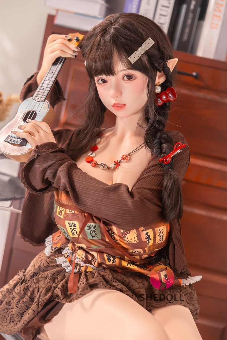 Aileen sexpuppe (SHEDOLL 145 cm G-cup #SH215 Silikon)