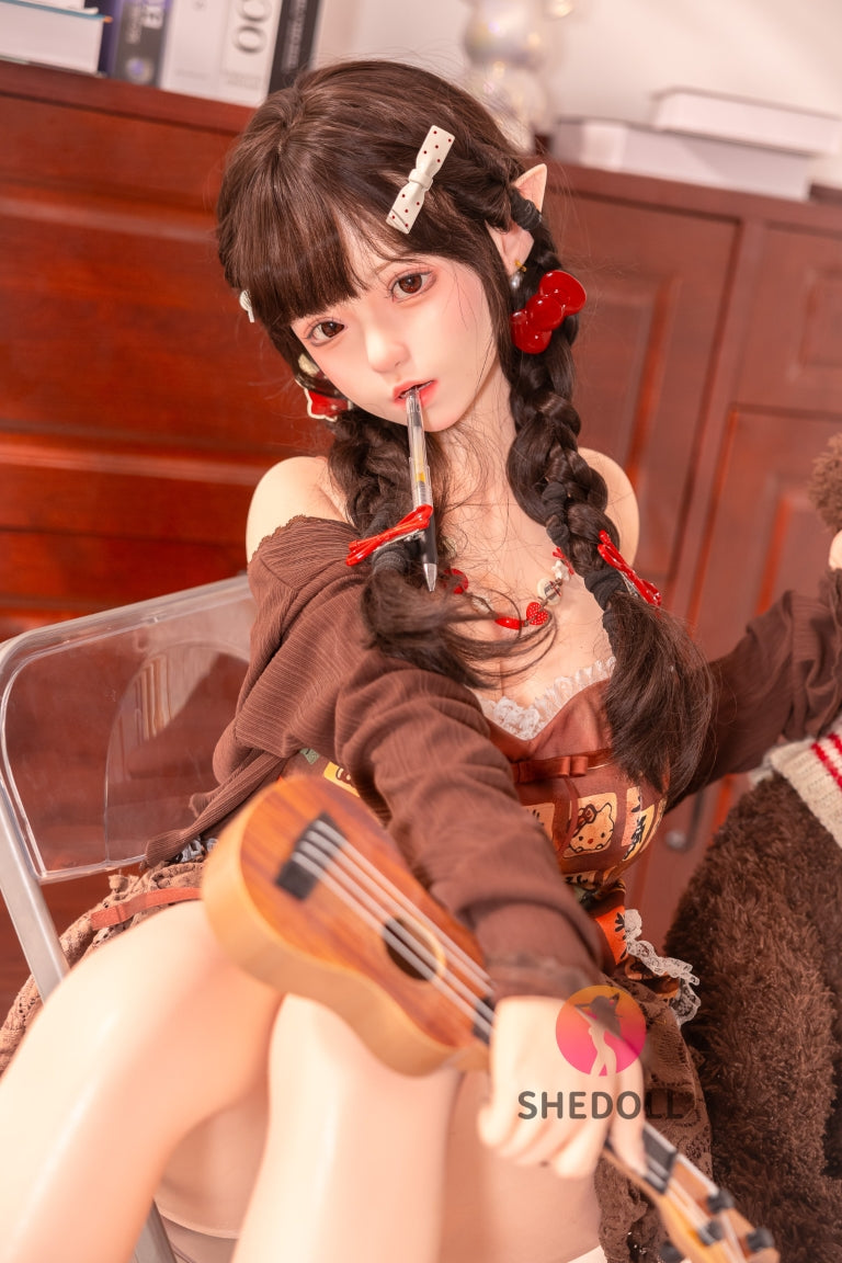 Aileen sexpuppe (SHEDOLL 145 cm G-cup #SH215 Silikon)