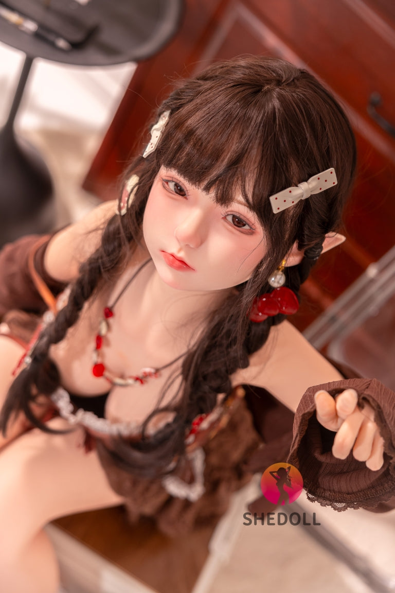 Aileen sexpuppe (SHEDOLL 145 cm G-cup #SH215 Silikon)