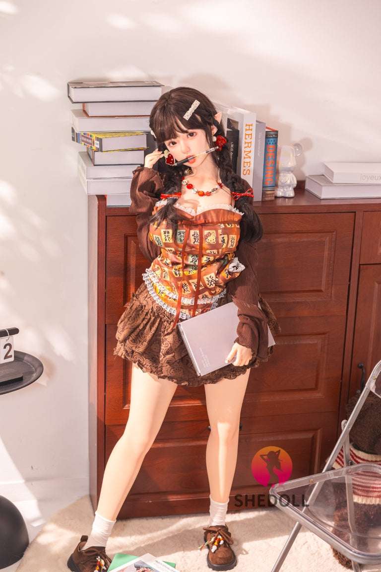 Aileen sexpuppe (SHEDOLL 145 cm G-cup #SH215 Silikon)