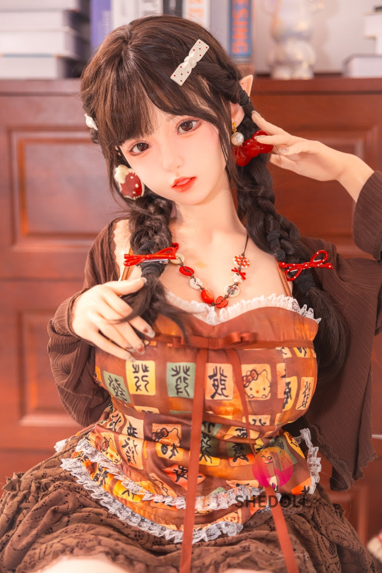 Aileen sexpuppe (SHEDOLL 145 cm G-cup #SH215 Silikon)