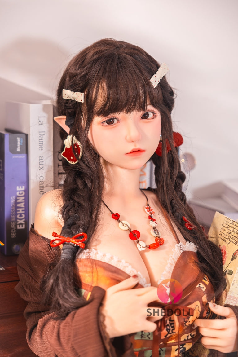Aileen sexpuppe (SHEDOLL 145 cm G-cup #SH215 Silikon)