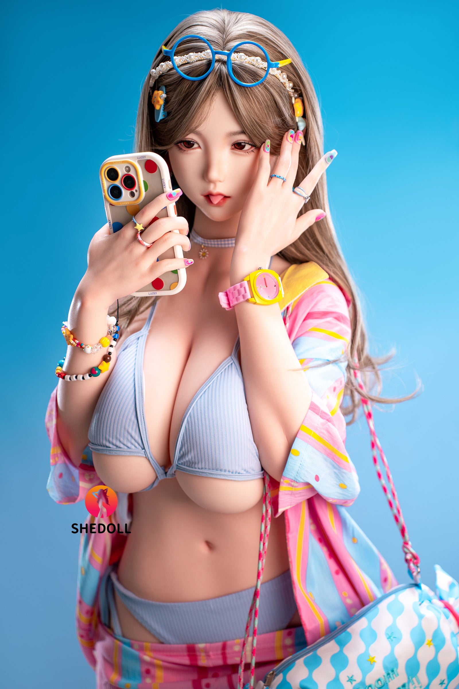 Belle Sexdocka (SHEDOLL 155cm H-Kupa #SH252 2.0 TPE+Silikon)
