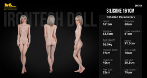 Bailey sexpuppe (Irontech Doll 161 cm B-cup B1 Silikon)