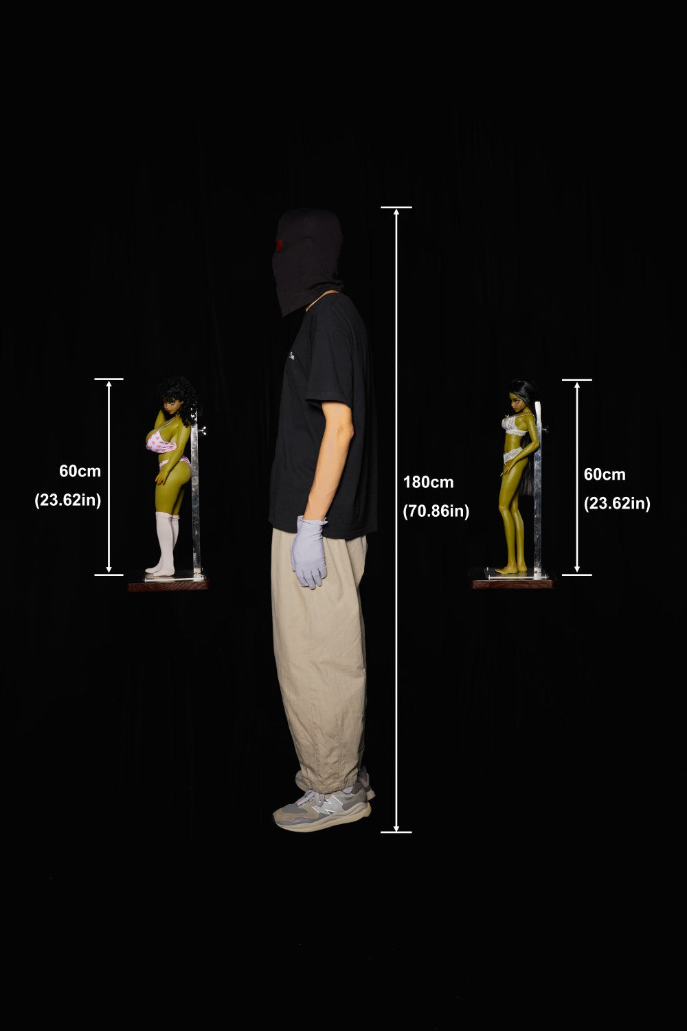 Honey Sex doll (Climax Doll Mini 60cm J-cup silicone)