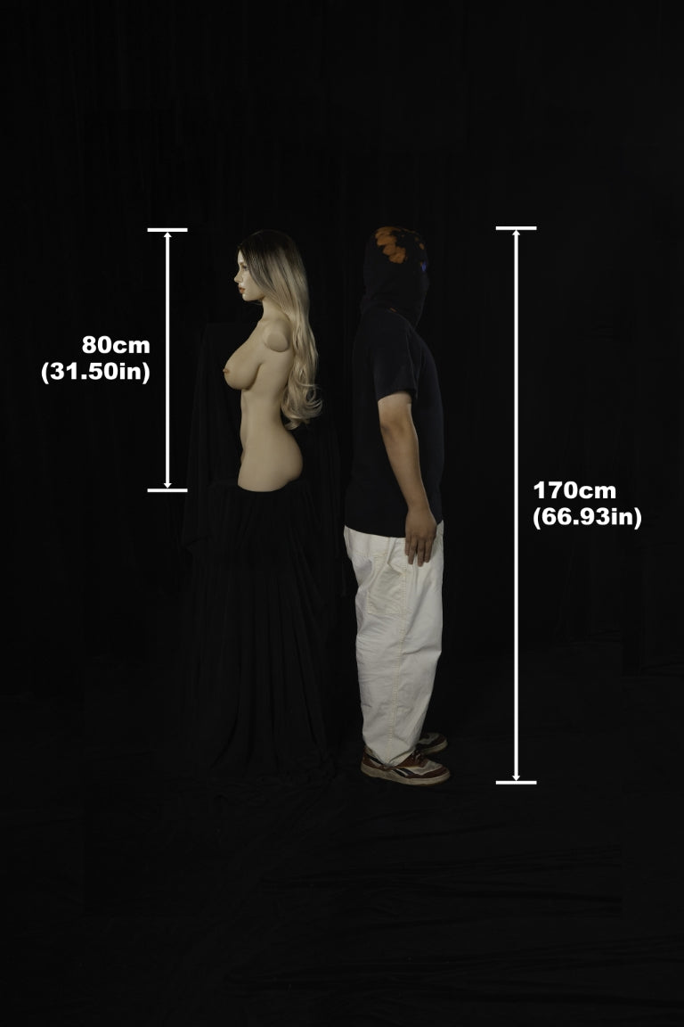 Miko Torso Sex doll (Climax Doll ULW 80cm E-cup silicone)