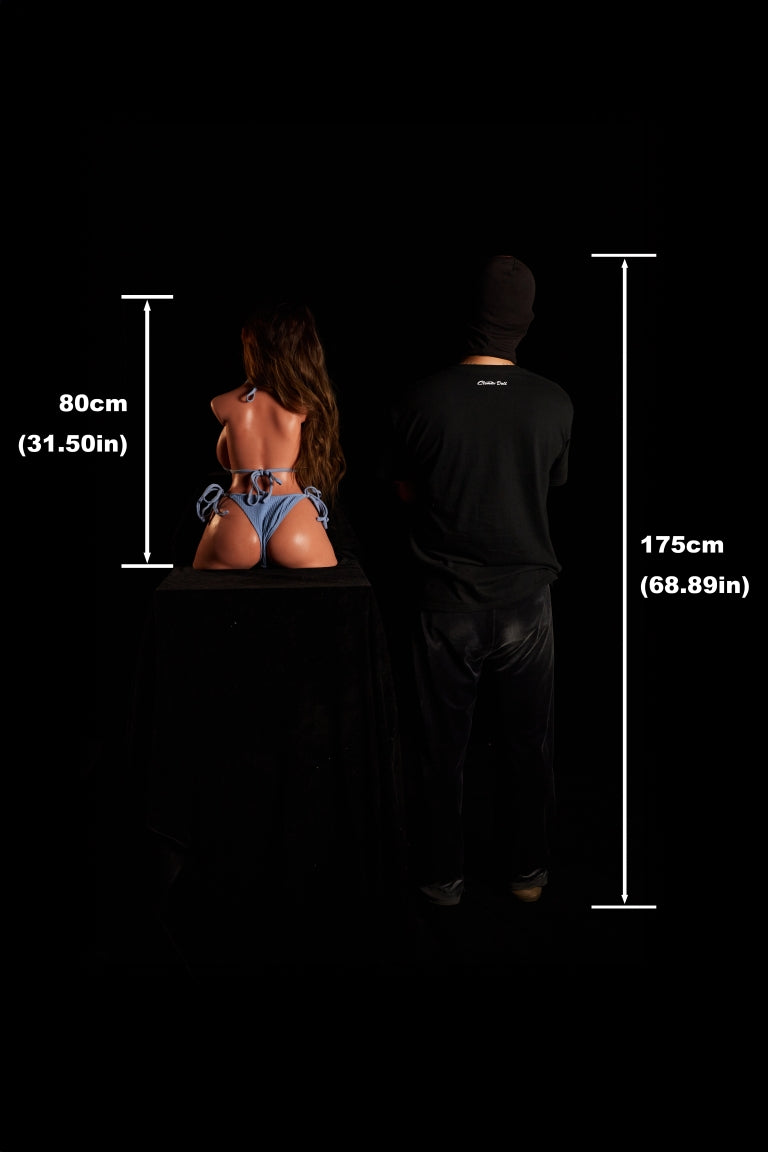 Eliza Torso sexpuppe (Climax Doll ULW 80cm G-cup Silikon)