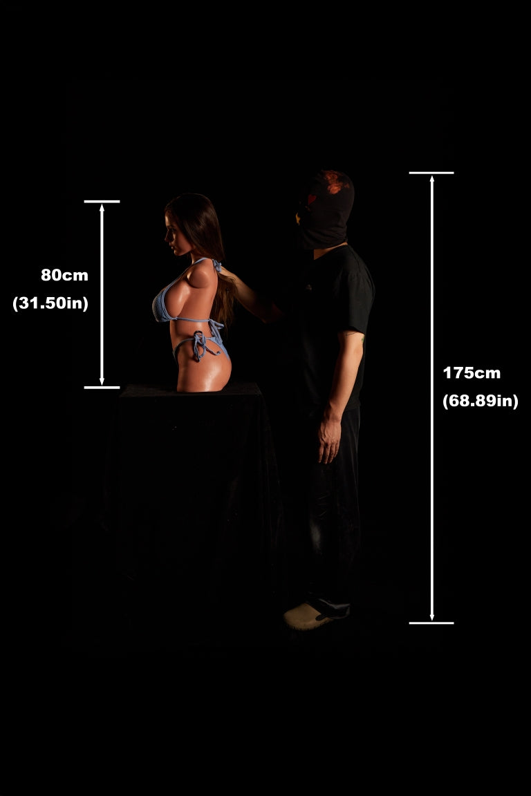 Eliza Torso sexpuppe (Climax Doll ULW 80cm G-cup Silikon)