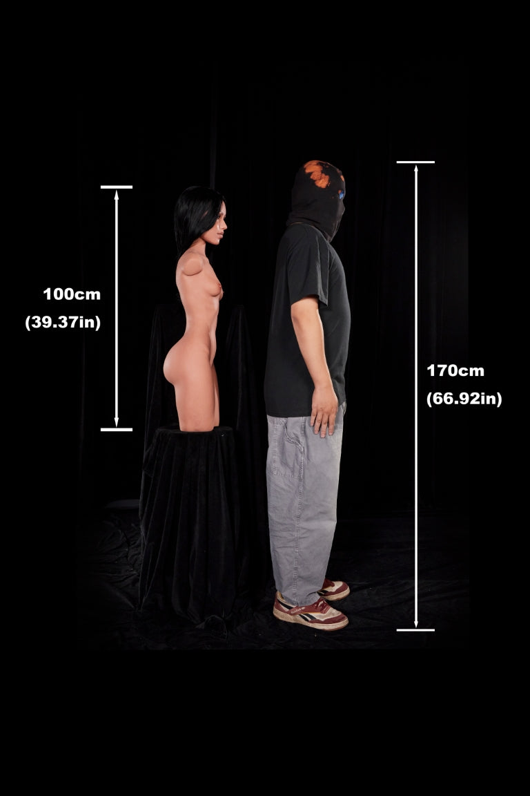 Raven Torso Sex doll (Climax Doll ULW 100cm A-cup silicone)