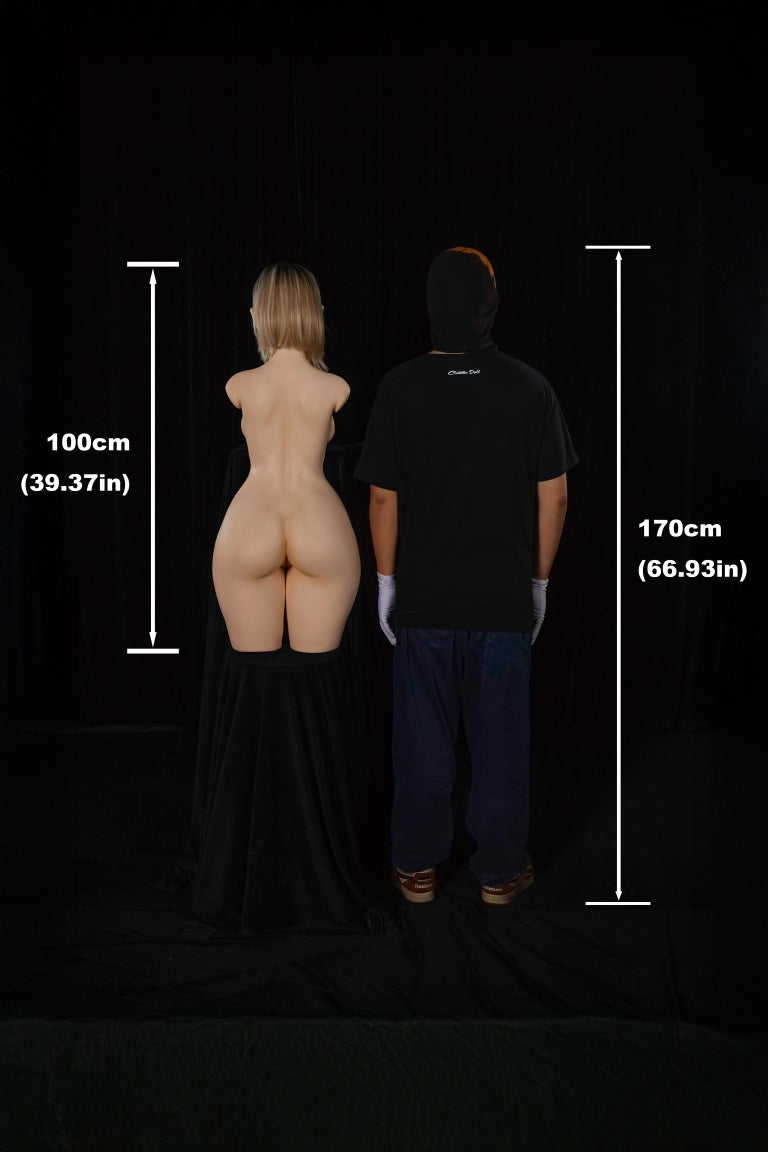 Eydis-Torso sexpuppe (Climax Doll ULW 80cm E-cup Silikon)