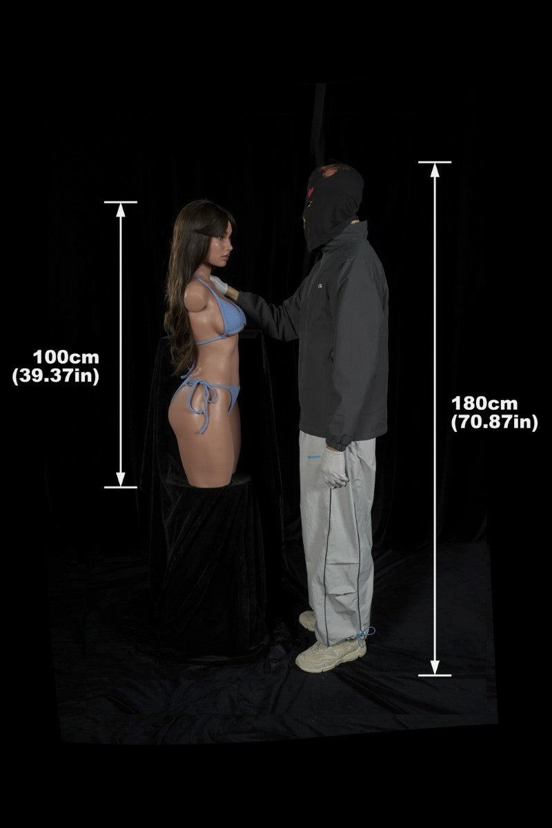 Morgan-Torso sexpuppe (Climax Doll ULW 100cm E-cup Silikon)