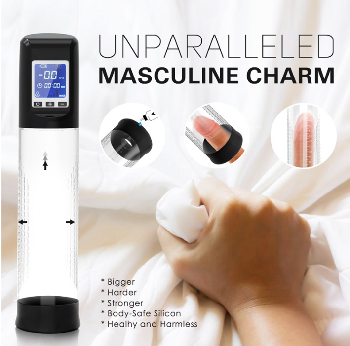 Penis pump with Vacuum & Vibration