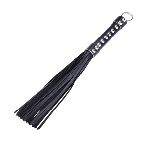 BDSM Kit - Handschellen, Peitsche, Leine, Gagball, Augenmaske (mit 9 Teilen eingestellt)