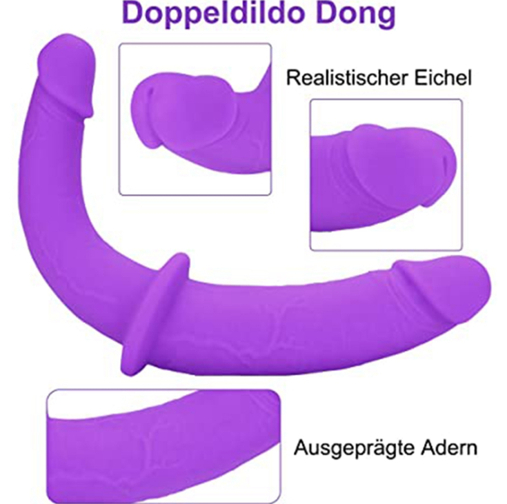 Doppel -Dildo -Riemen - Genuss in beide Richtungen