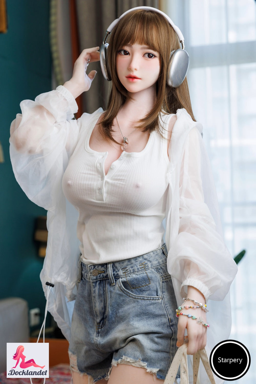 Maki Sexdocka (Starpery 171cm D-kupa TPE+Silikon)