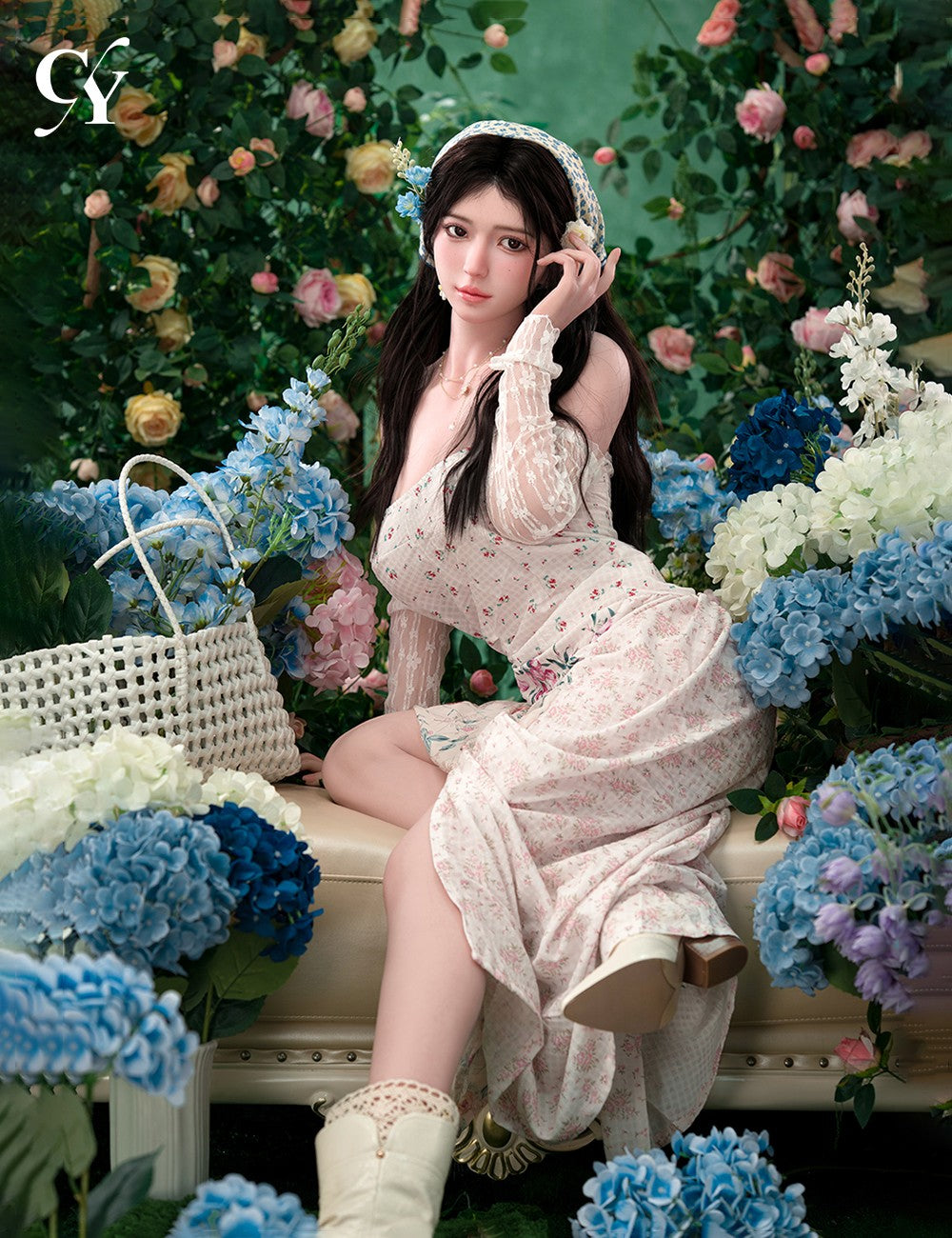 Una Sex doll (TOP CYDOLL 167cm D-cup TPE+silicone)