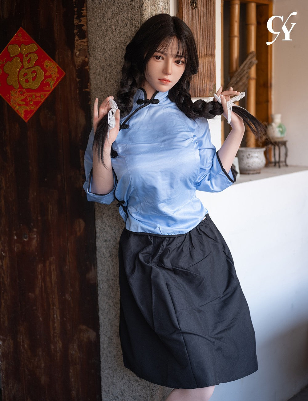 Wan sexpuppe (TOP CYDOLL 167 cm d-cup TPE+Silikon)