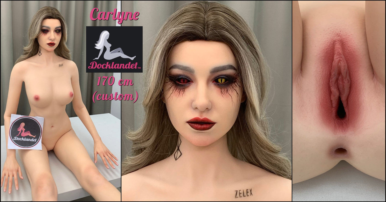 Lilith sexpuppe (Zelex 175cm E-cup GE45-S Silikon)