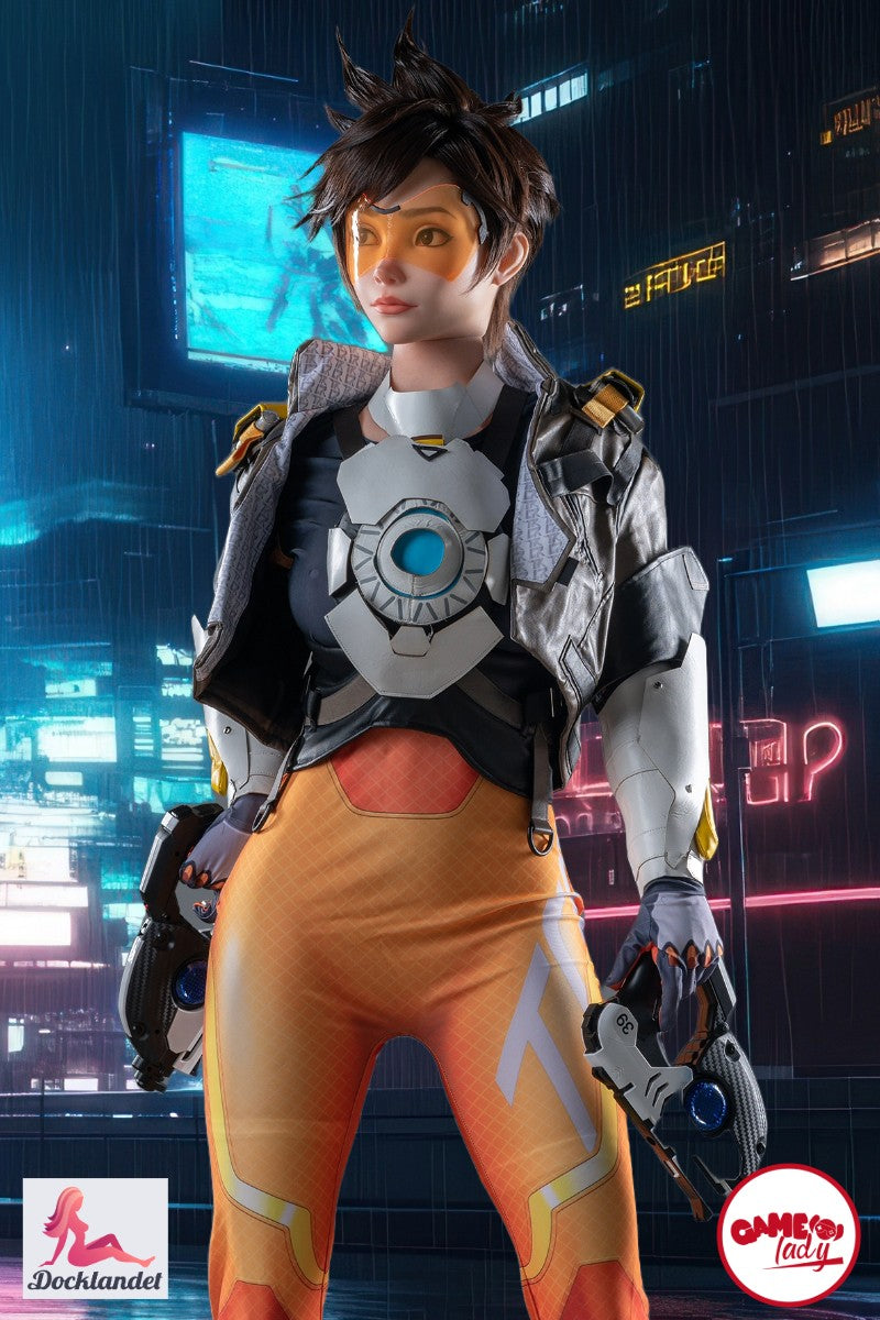 Tracer sexpuppe (Game Lady 167 cm d-cup Nr. 29-1 Silikon)