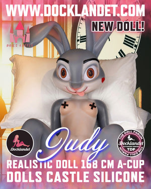 Judy der Kaninchen sexpuppe (Dolls Castle 168 cm a-cup Silikon)