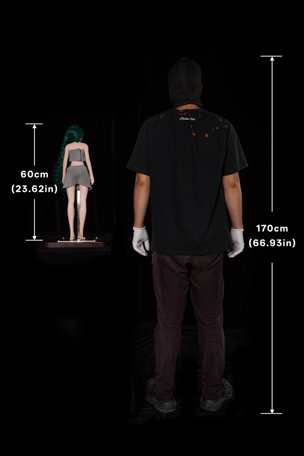 Momo Sexdocka (Climax Doll Mini 60cm C-kupa Silikon)