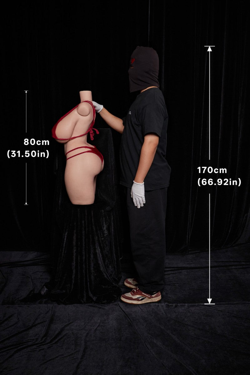 BBW Torso sexpuppe (Climax Doll ULW 80cm K-cup Silikon)