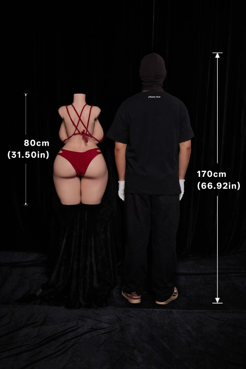BBW Torso sexpuppe (Climax Doll ULW 80cm K-cup Silikon)
