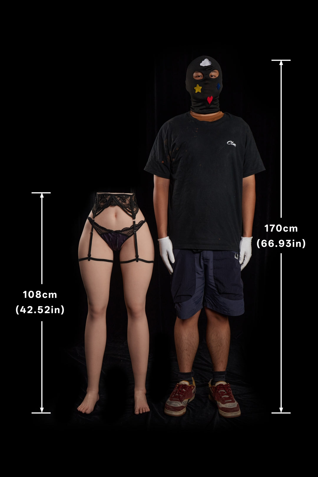 Nedre Extremiteterna Sexdocka (Climax Doll ULW 108cm Silikon)