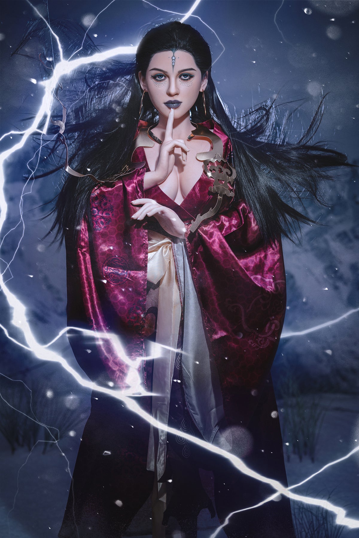 Melina Sexdocka (SY-Doll 164 cm D-kupa Silikon)