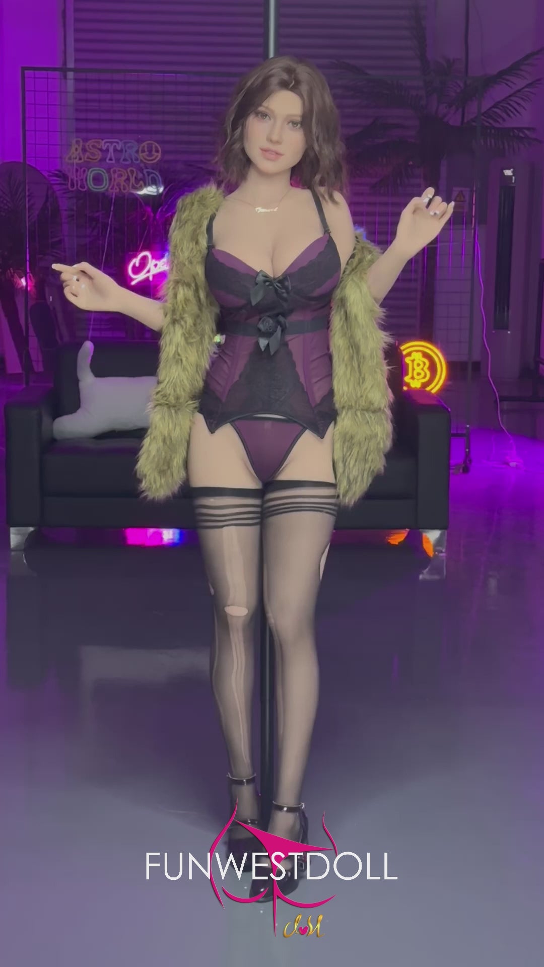 Rose Sex doll (FunWest Doll 162cm F-cup #043 S-TPE) EXPRESS