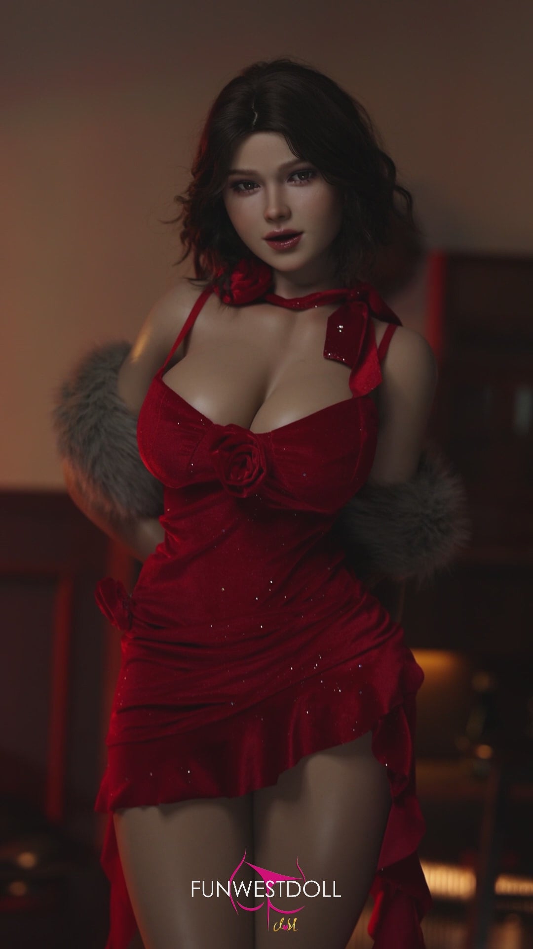 Rose sexpuppe (FunWest Doll 157cm G-cup #043SJ Silikon) EXPRESS