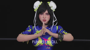 Chun li sexpuppe (FunWest Doll 155 cm f-cup #032 tpe)