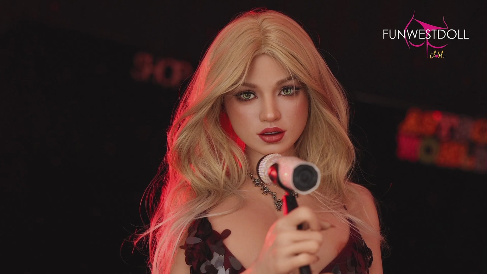 Lyra sexpuppe (FunWest Doll 157cm G-cup #054SJ RST Silikon)