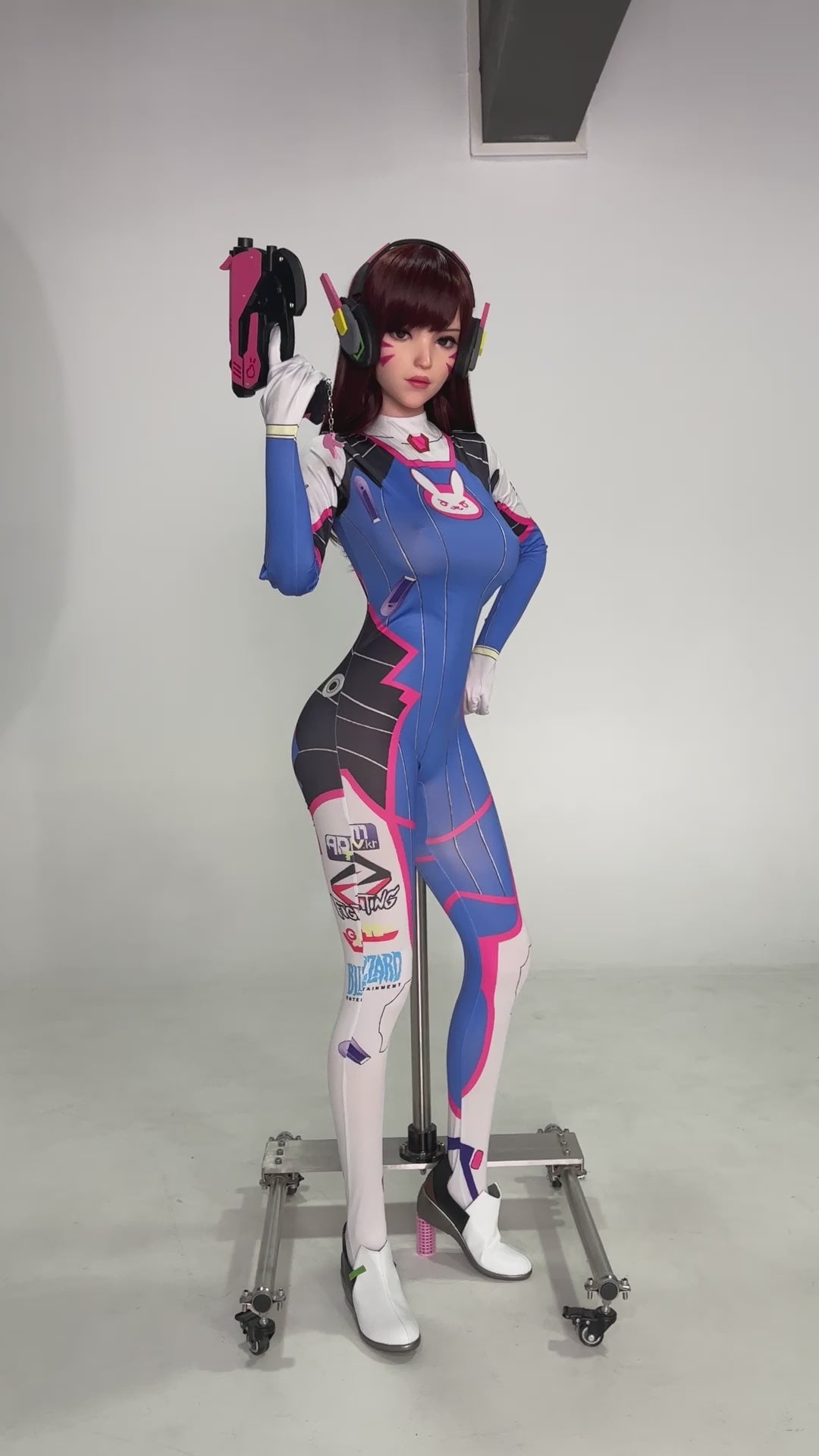 D.Va Hana Song sexpuppe (Game Lady 167cm D-cup Nr.23 Silikon)