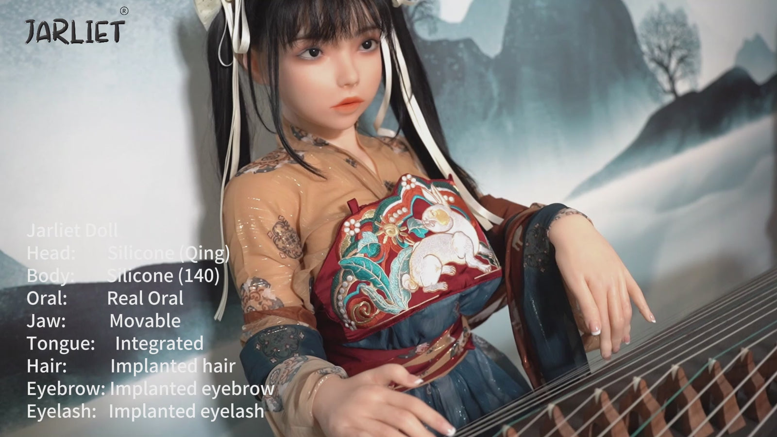 Qing 2 sexpuppe (Jarliet 140cm C-cup Silikon)