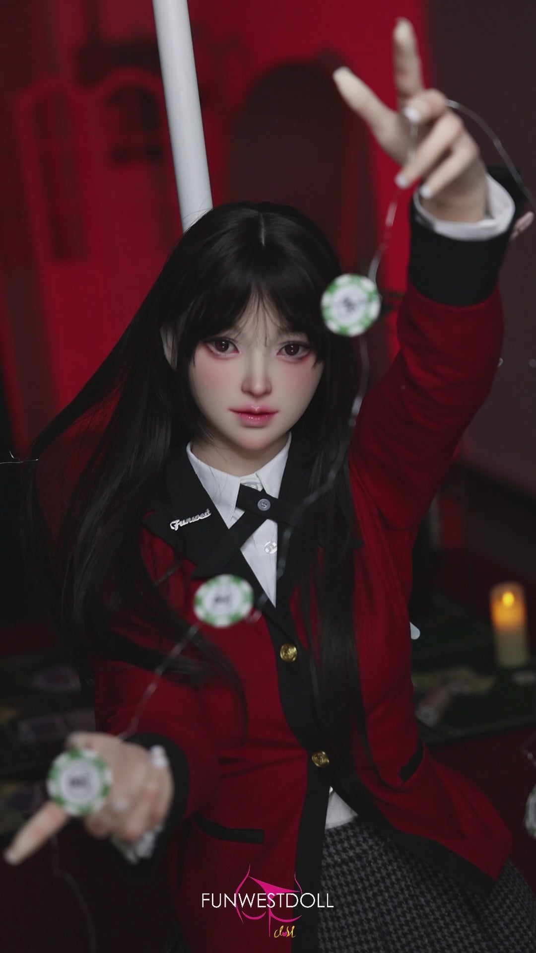 Yumeko Jabami Sex doll (FunWest Doll 159cm A-cup #038S RST silicone) EXPRESS