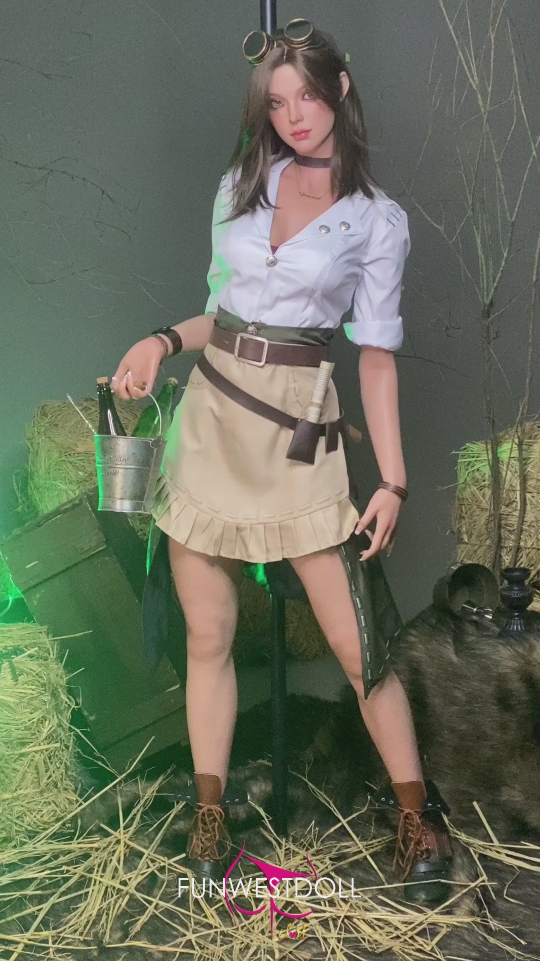 Lexie sexpuppe (FunWest Doll 168cm D-cup #026S RST Silikon) EXPRESS