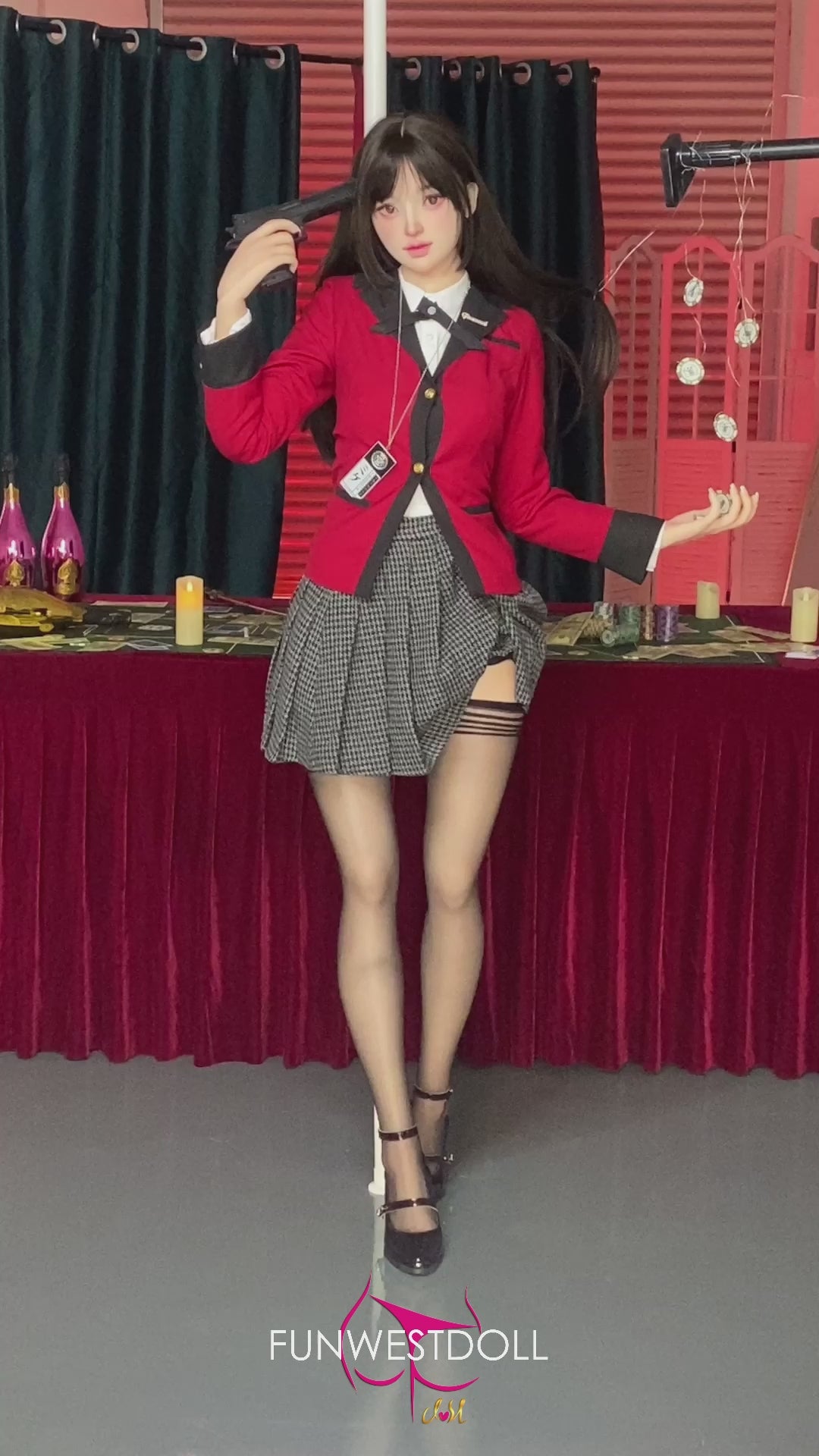 Yumeko Jabami Sex doll (FunWest Doll 159cm A-cup #038S RST silicone) EXPRESS