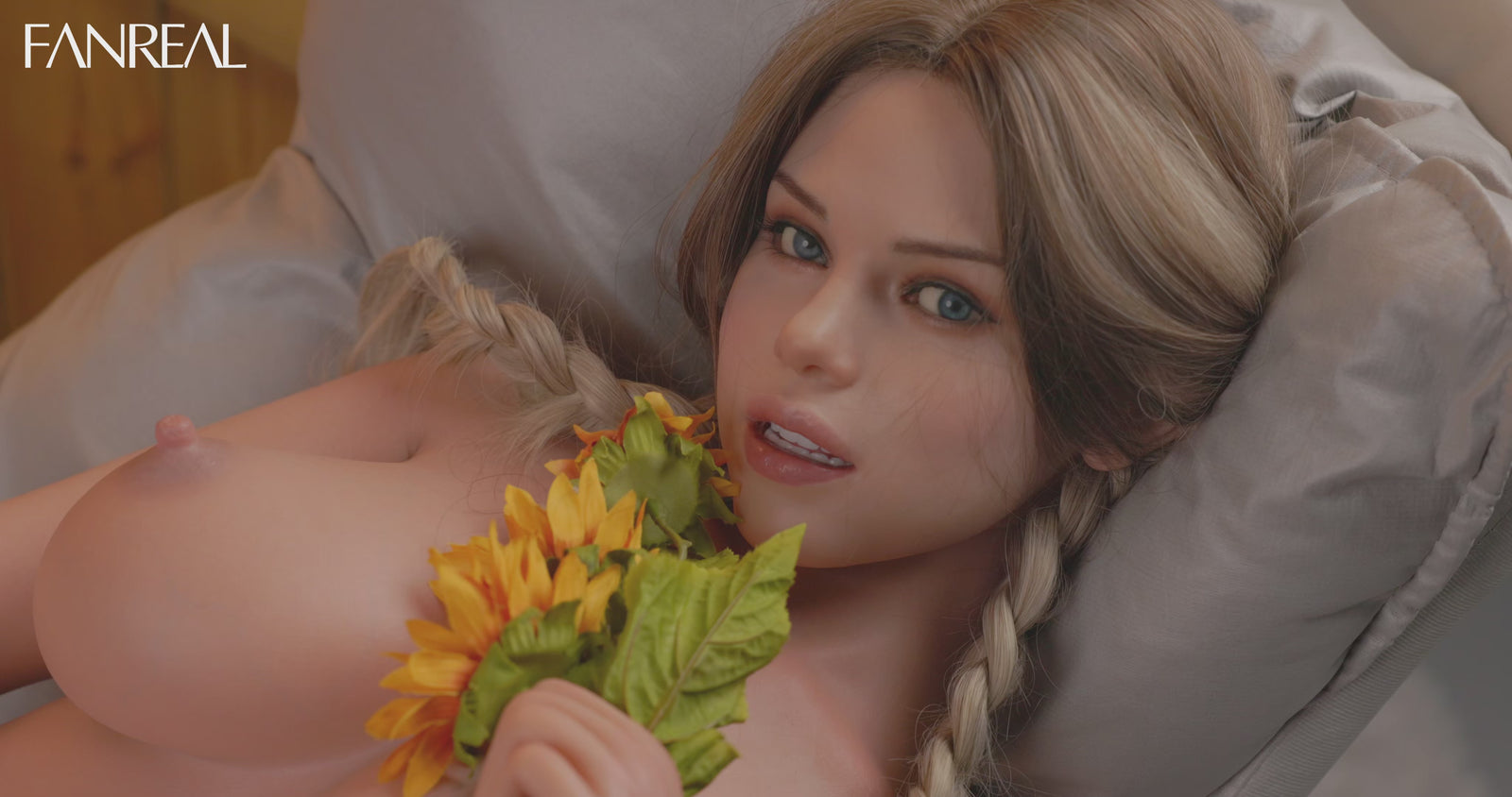 Carlee Torso Sex doll (FanReal Doll 109cm F-cup silicone)