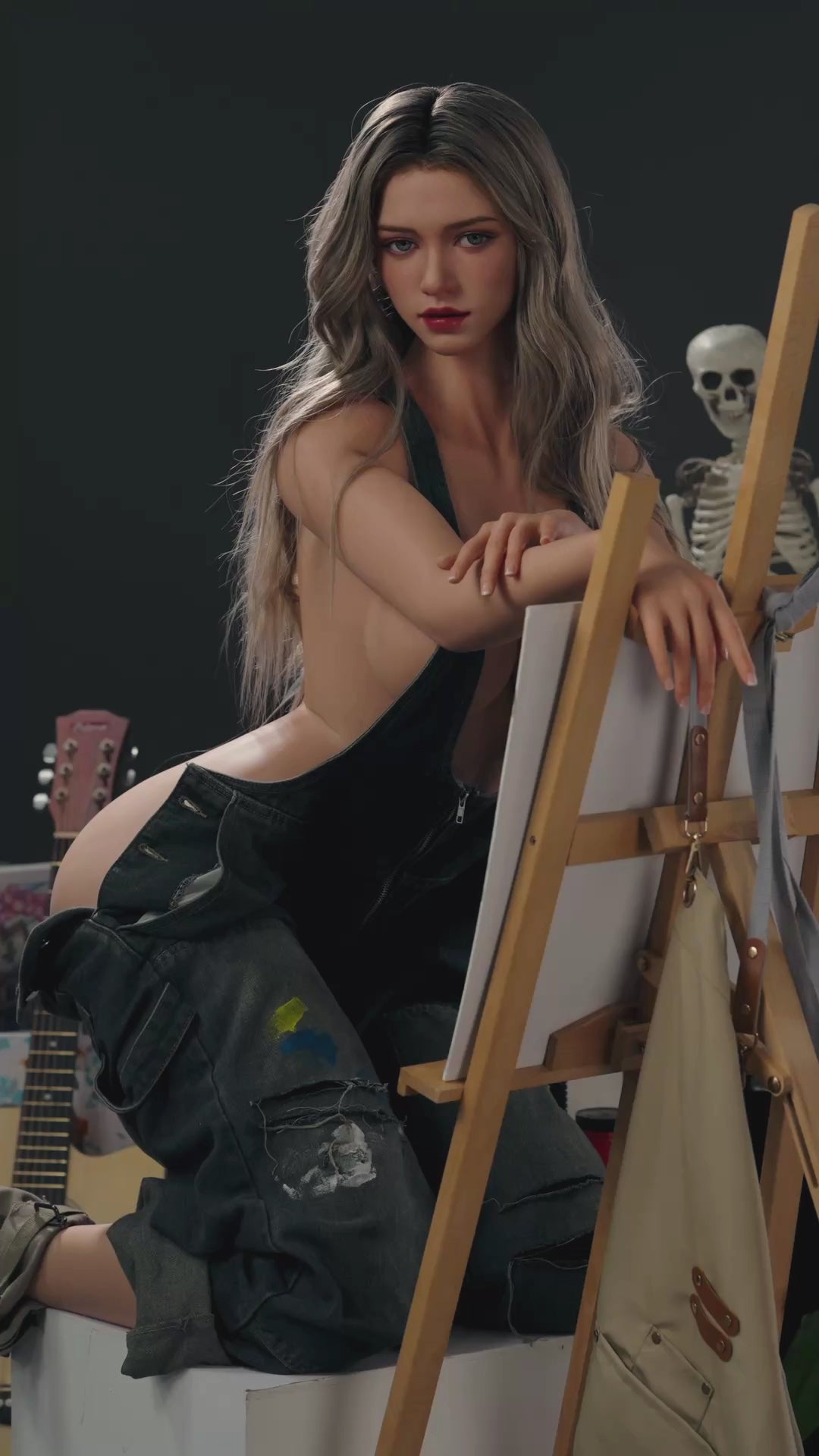 Polly Sex doll (TOP CYDOLL 176cm E-cup TPE+silicone)