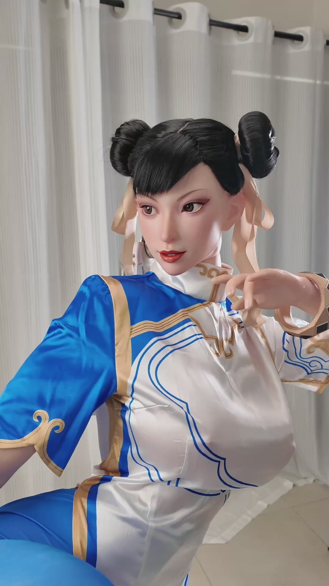 Chun Li sexpuppe (Game Lady 169cm F-cup Nr.47-1 Silikon)