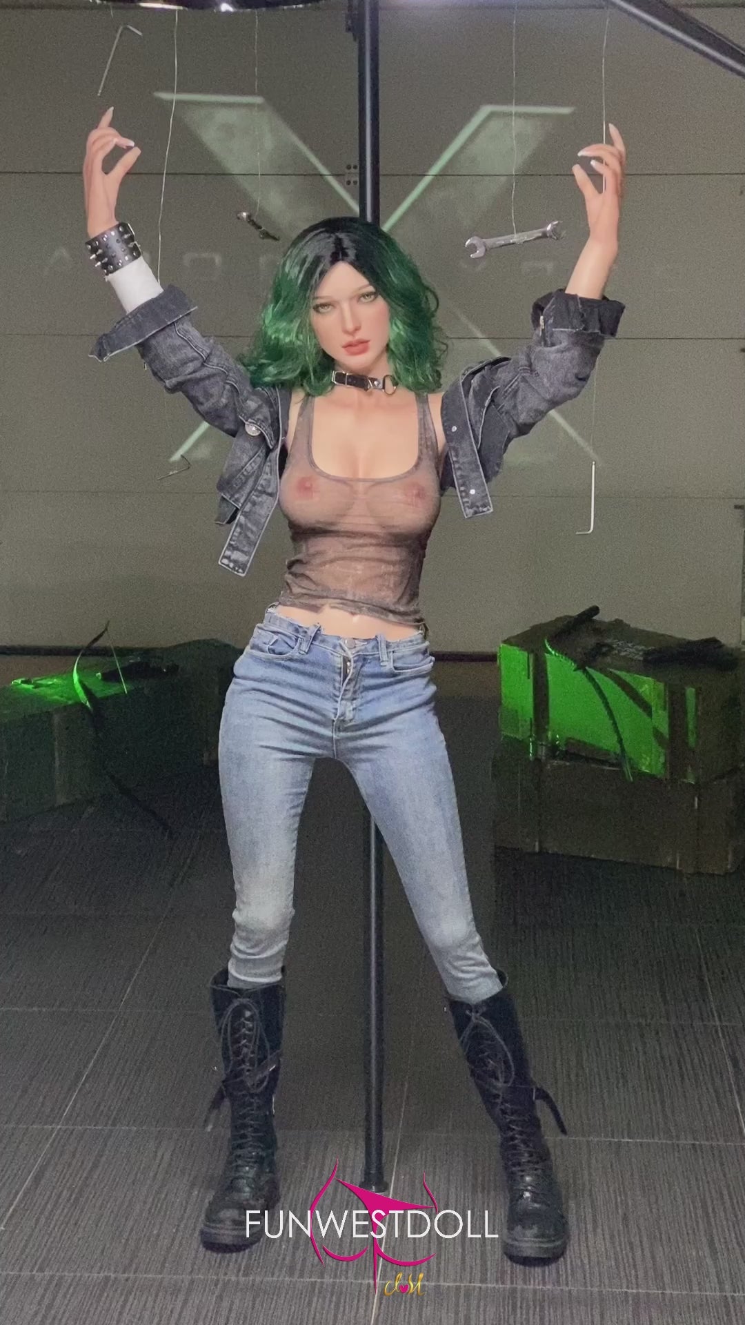 Alexa sexpuppe (FunWest Doll 157cm D-cup #045S Silikon)