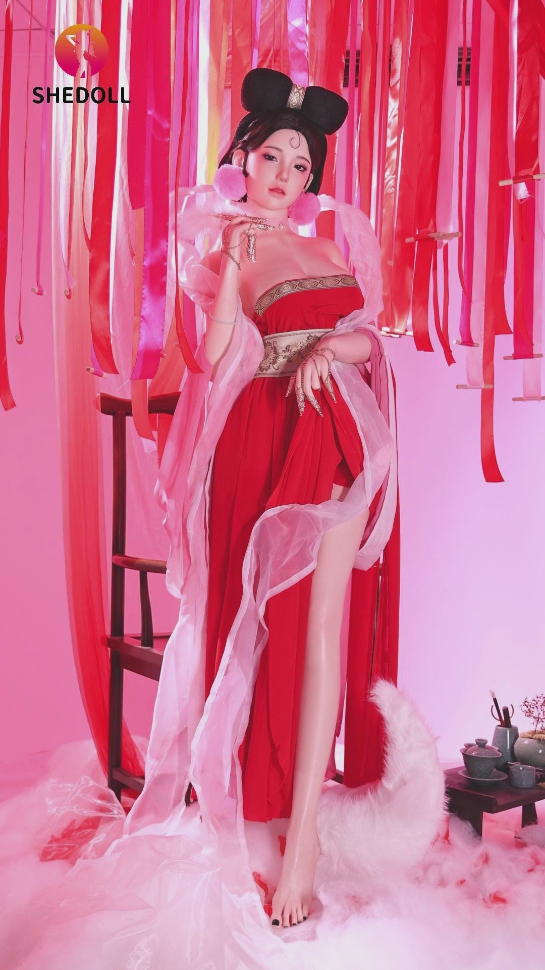 Vesper sexpuppe (SHEDOLL 168cm D-cup #SH193 2.0 Silikon)