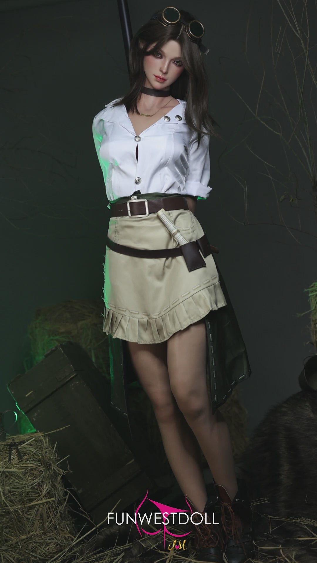 Lexie sexpuppe (FunWest Doll 168cm D-cup #026S RST Silikon) EXPRESS