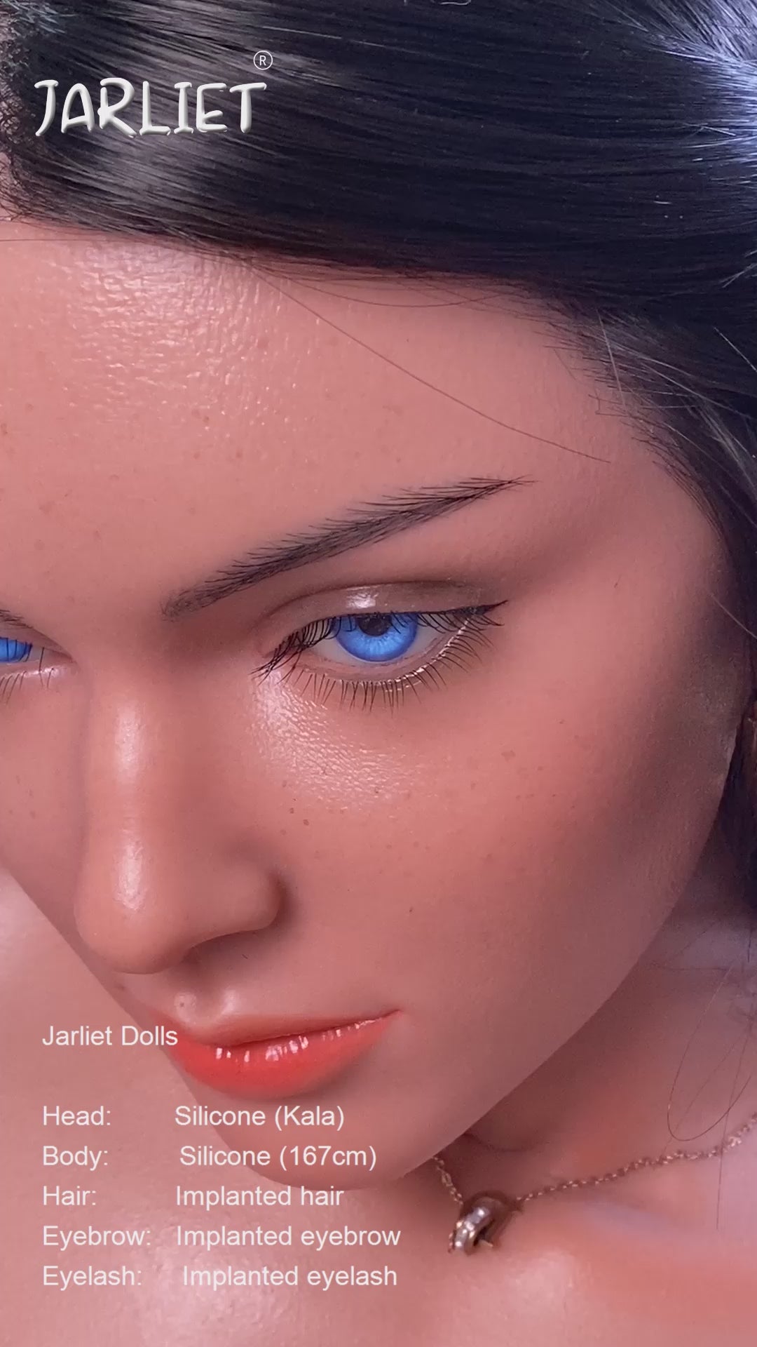 Kahl sexpuppe (Jarliet 167cm B-cup Silikon)