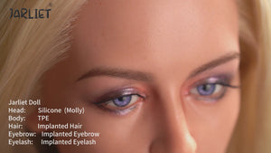 Molly sexpuppe (Jarliet 148 cm e-cup TPE+Silikon)