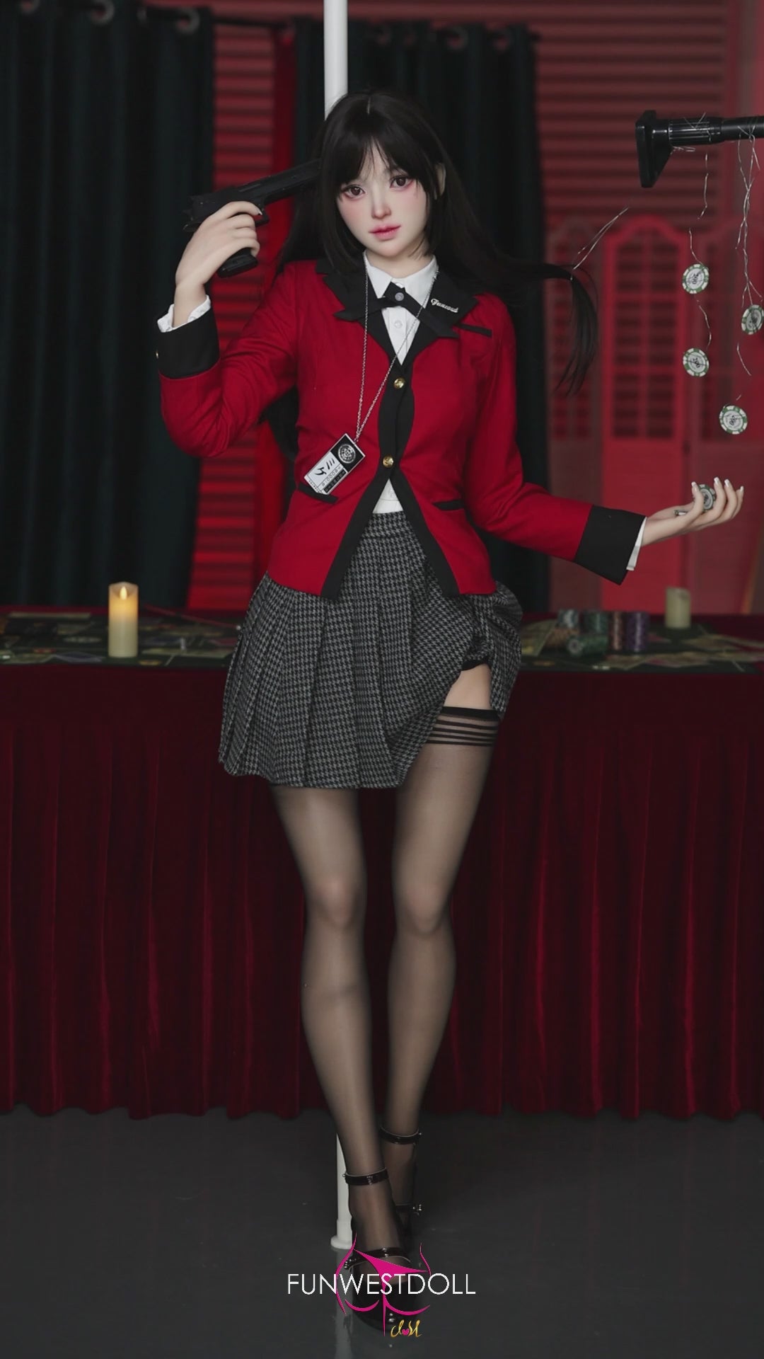 Yumeko Jabami Sex doll (FunWest Doll 159cm A-cup #038S RST silicone) EXPRESS