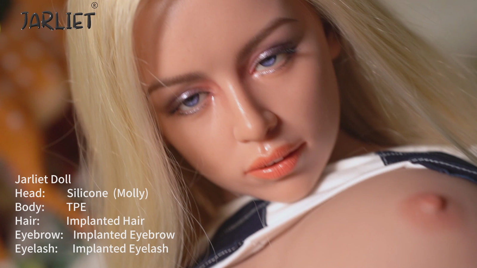 Molly sexpuppe (Jarliet 148cm E-cup TPE+Silikon)