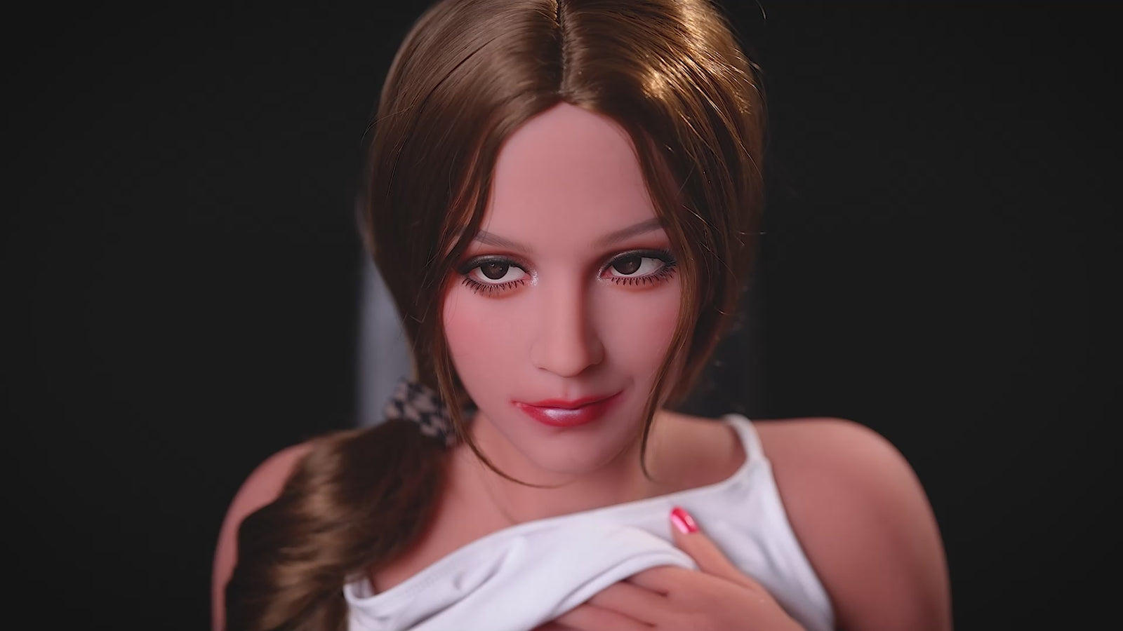 Rose sexpuppe (Rosretty Doll 160cm A-cup S10# TPE+Silikon)